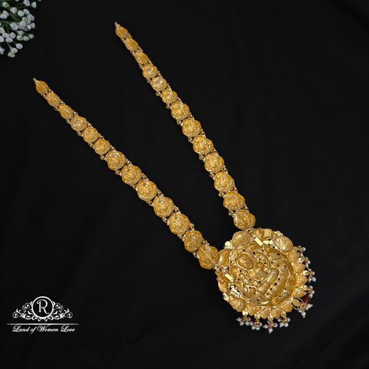 Silver Lakshmi Devi haram-RCDS0447