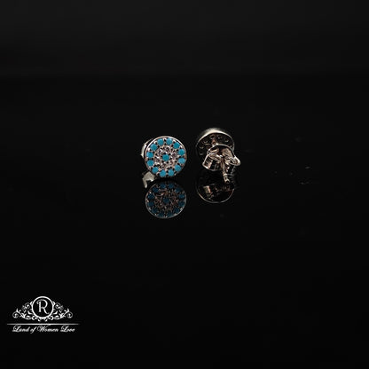 Silver earrings -RCHS38-9