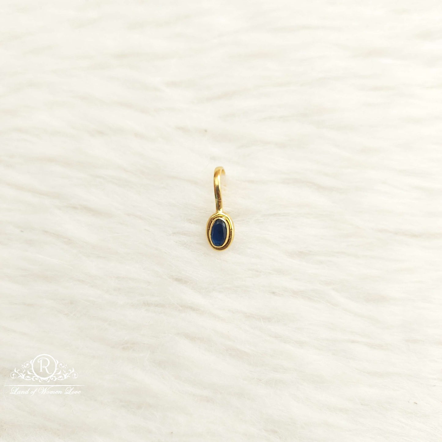 nose pin silver nose pins-sa510-9 92.5 silver ramala jewelry / ramala collections