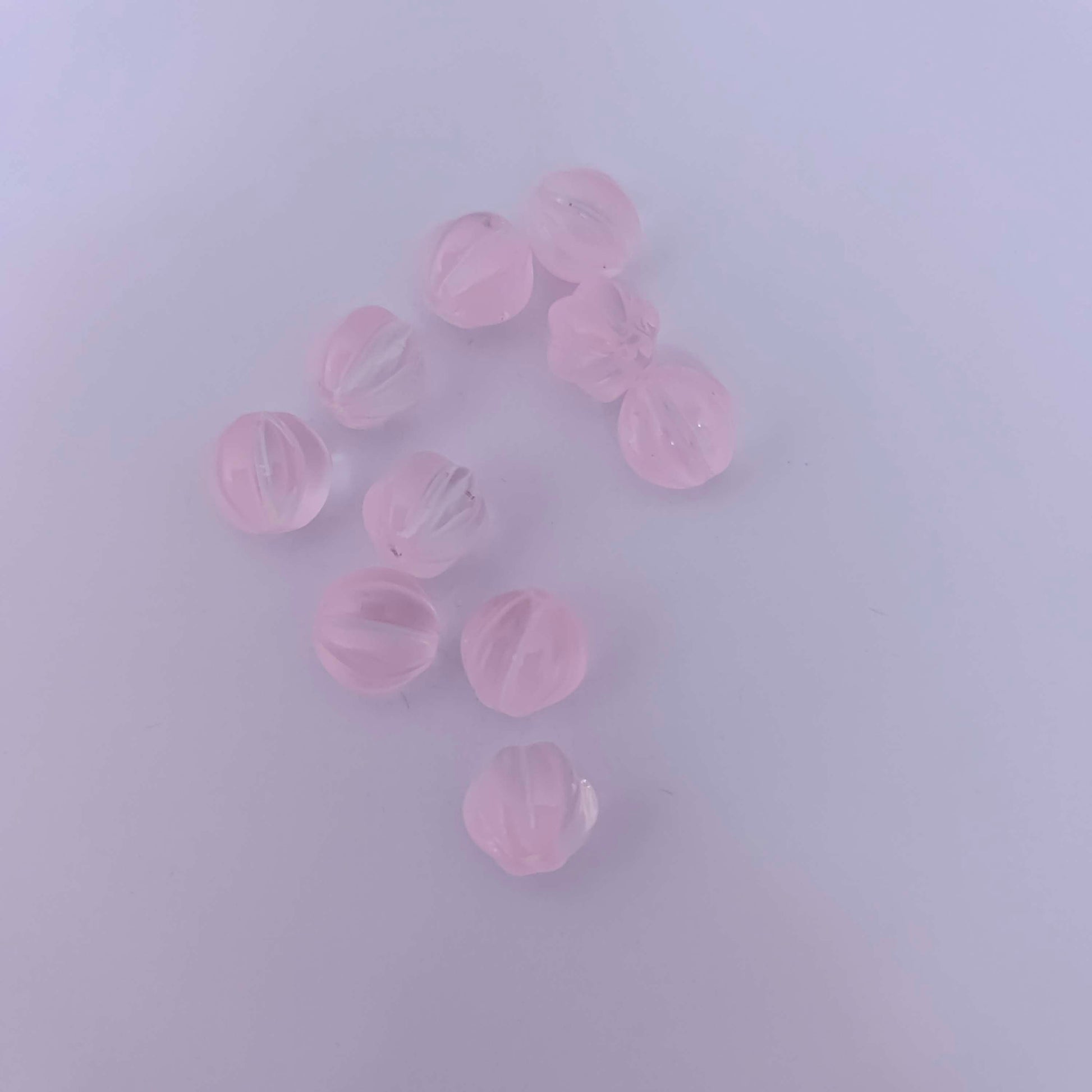 glass pumpkin beads -rcmj85-2 92.5 silver ramala jewelry / ramala collections