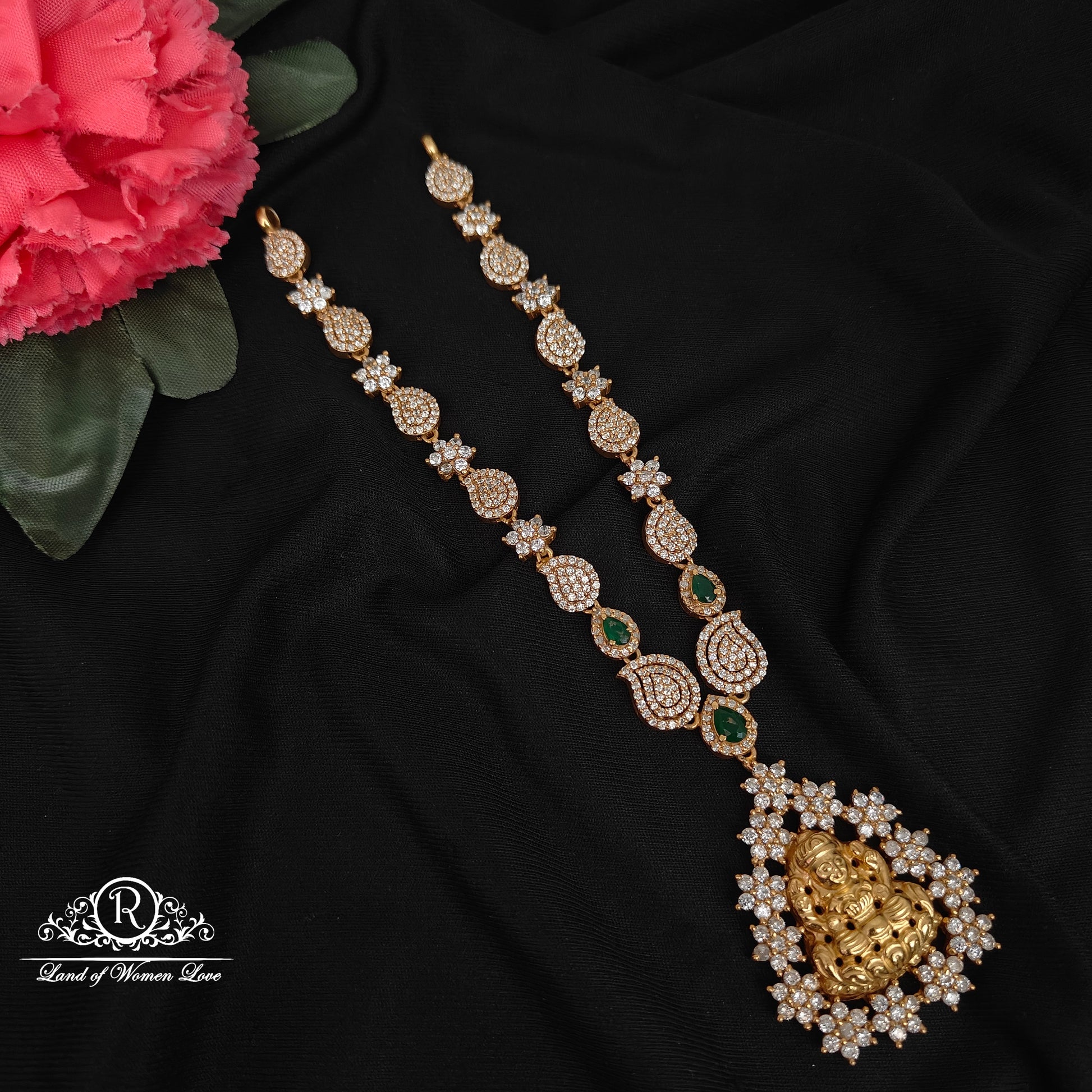 necklace 92.5 silver simple and cute necklace -rcl67 92.5 silver ramala jewelry / ramala collections