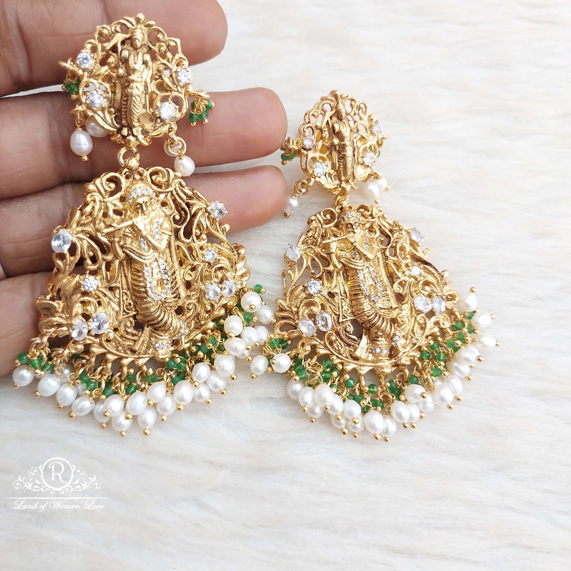 earrings silver moissanite earrings-s712 moissanite 92.5 silver ramala jewelry / ramala collections