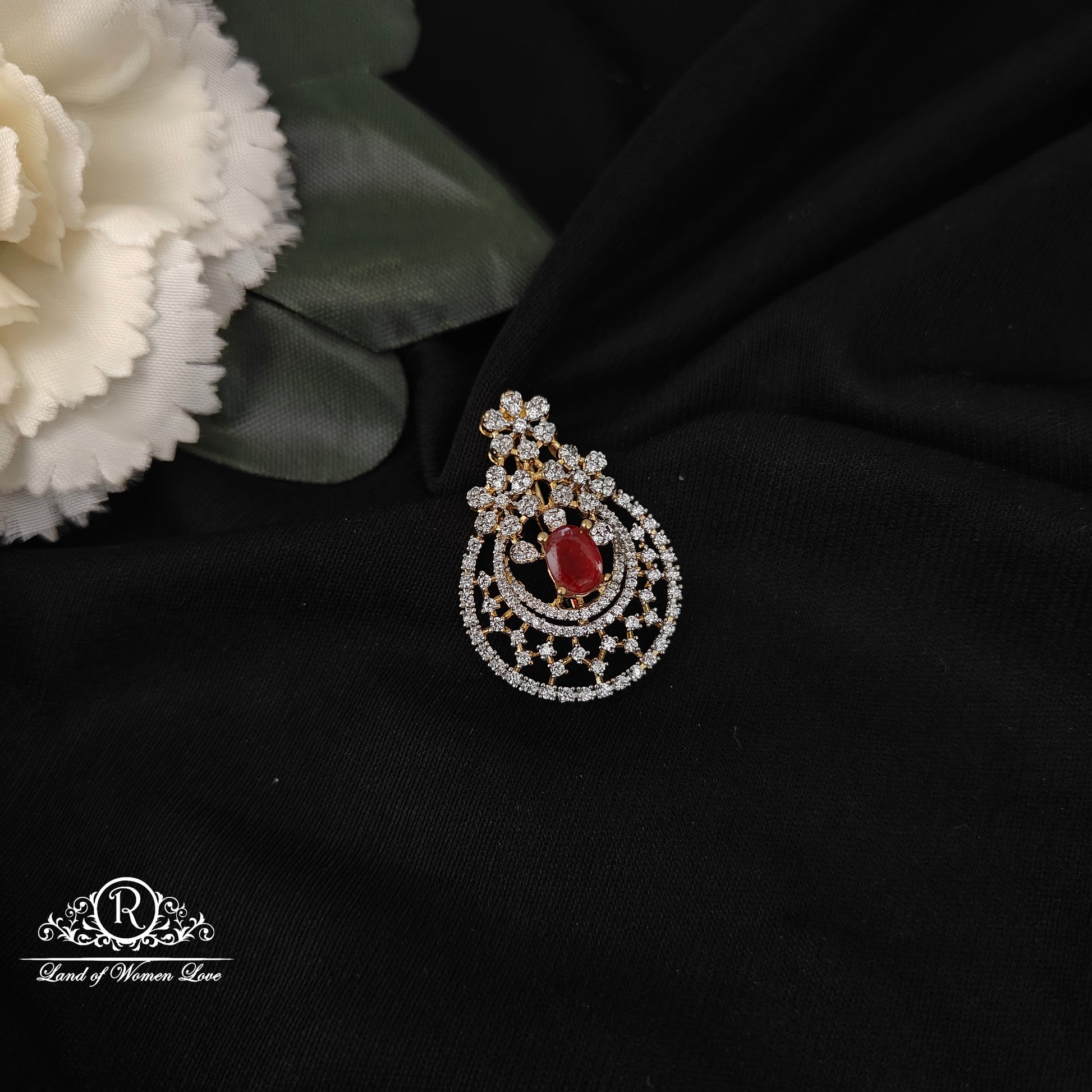 pendant 92.5 silver simple and cute pendant -rc06m1270 92.5 silver ramala jewelry / ramala collections