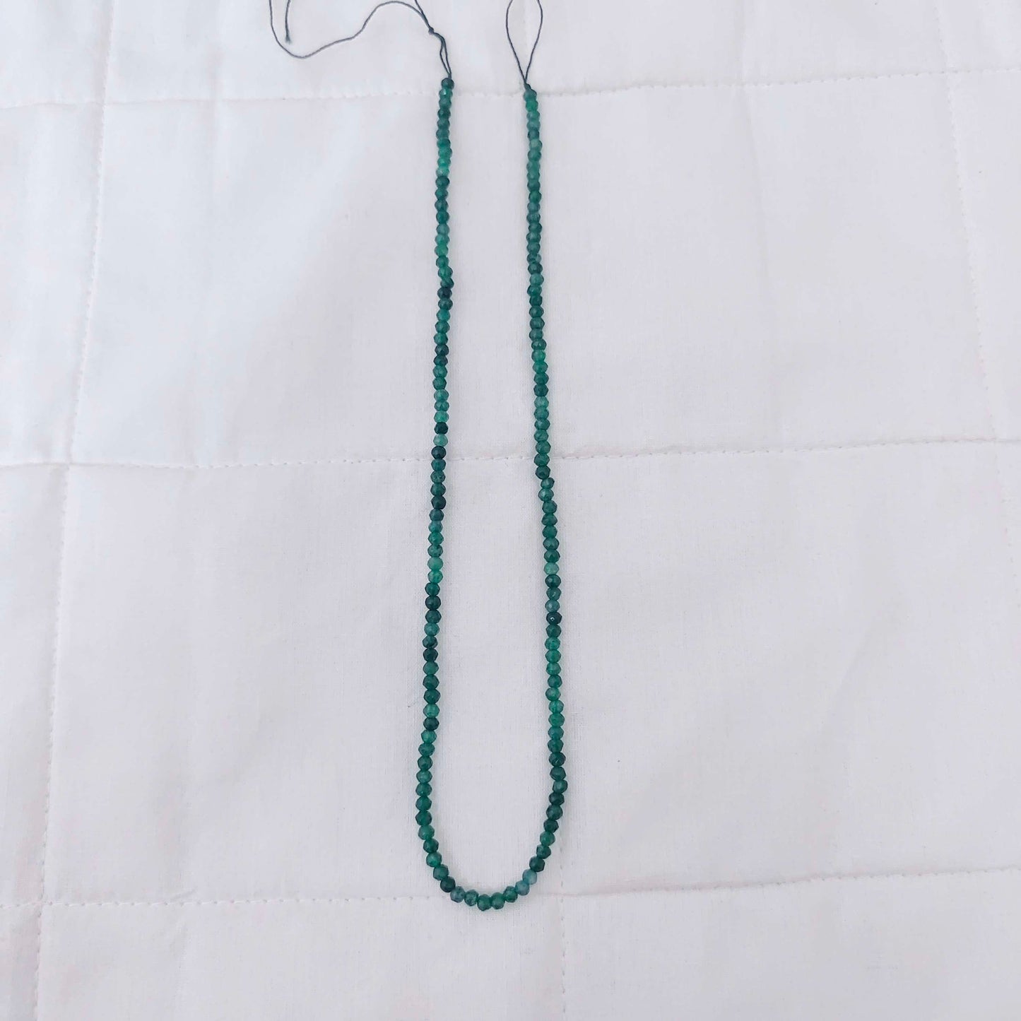 Sed  greenBeads round cutting 3mm-RCMJ46