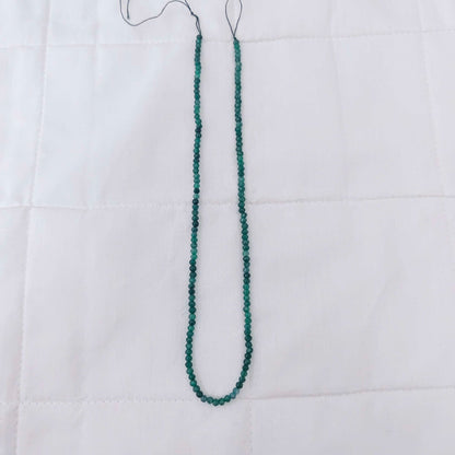 Sed  greenBeads round cutting 3mm-RCMJ46