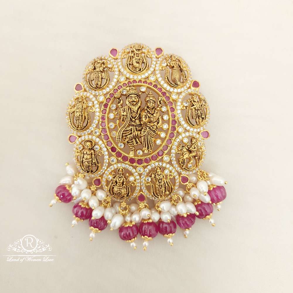 silver dasaavatharam narasimha swamy locket-m150 92.5 silver ramala jewelry / ramala collections