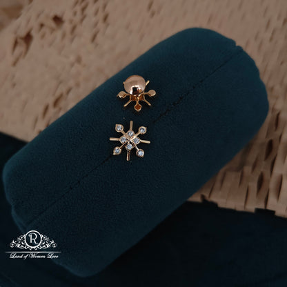 92.5 silver simple and Cute earrings- RC061M422