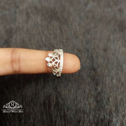 Silver Finger Ring-SS77