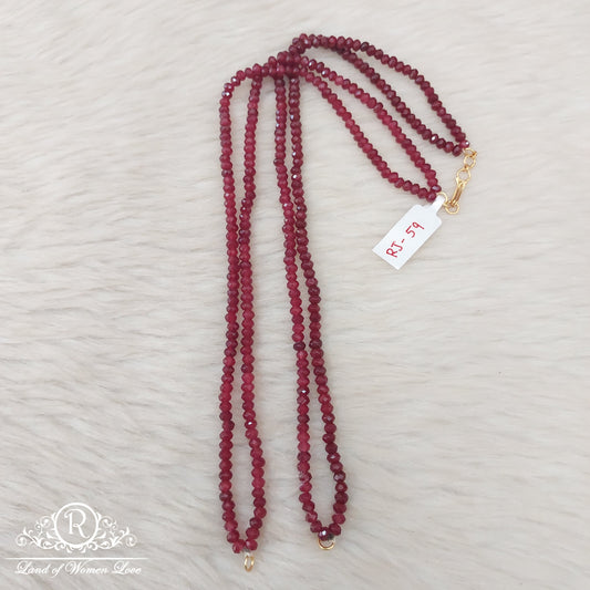 Silver beads chain design-RJ59