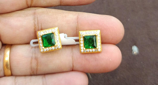 Silver earrings with pendent designs -RCG014