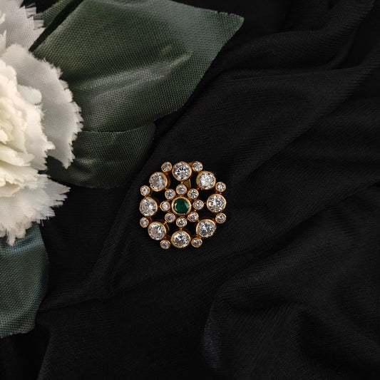 92.5-SILVER WHITE PENDANT -RCM1534