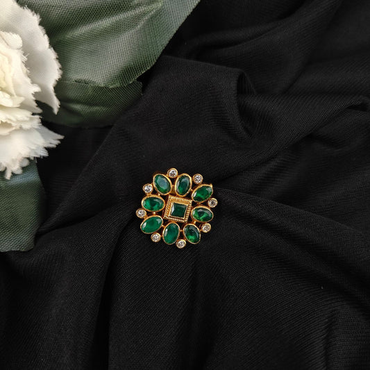 92.5-SILVER CZ PENDANT -RCM1535