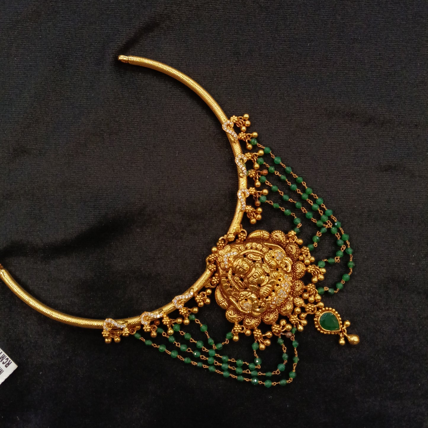 92.5 silver simple and Cute Lakshmi Devi design kante -RCM172