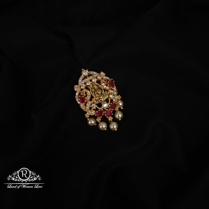 92.5 silver lakshmi devi design pendent-RC061M133