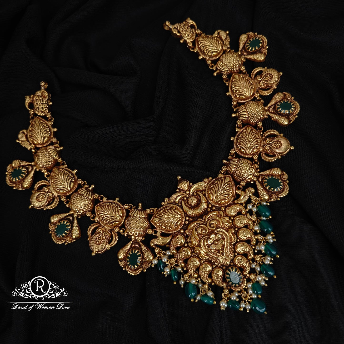 92.5-SILVER MANGO NECKLACE-RCM1541