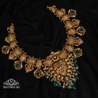 92.5-SILVER MANGO NECKLACE-RCM1541