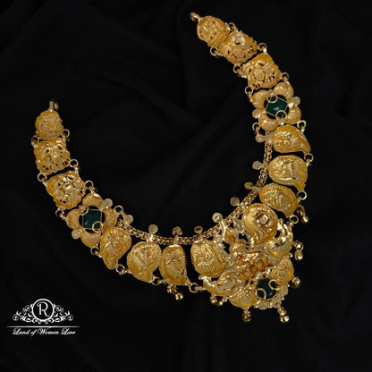 92.5-SILVER LAKSHMI DEVI NECKLACE-RCM1547