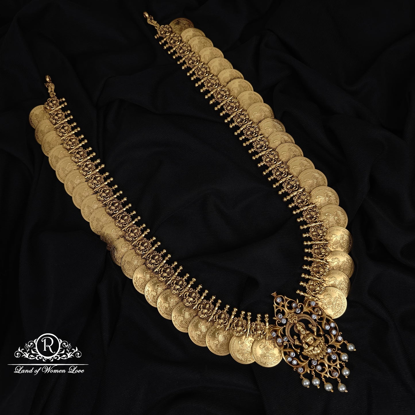 92.5-SILVER LAKSHMI DEVI KASU HARAM-RCM1553