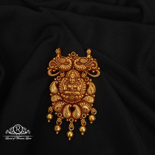 92.5 SILVER LAKSHMI DEVI PENDANT-RCZP078