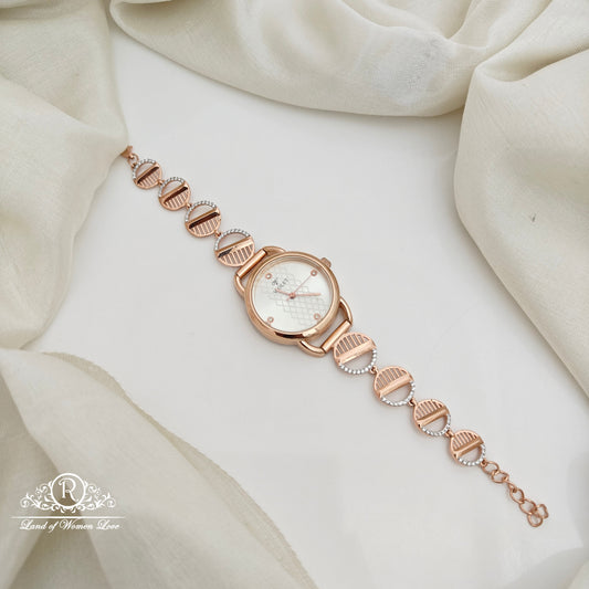 92.5 silver rosegold polish watch -RCBD02