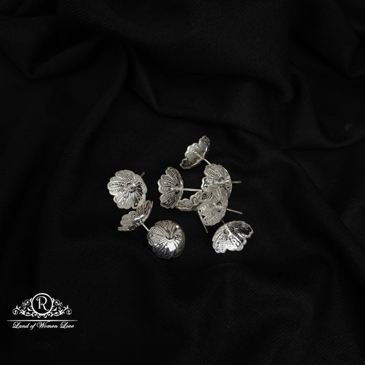 SILVER  POOJA FLOWERS-RCRS036
