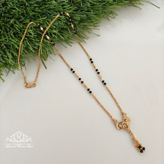 92.5 silver black beads with chain model-RCDS0659