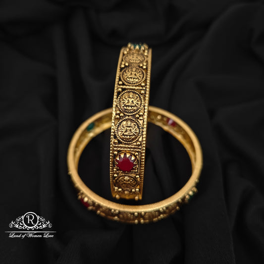 92.5 SILVER KASU MODEL BANGLES-RCM1425