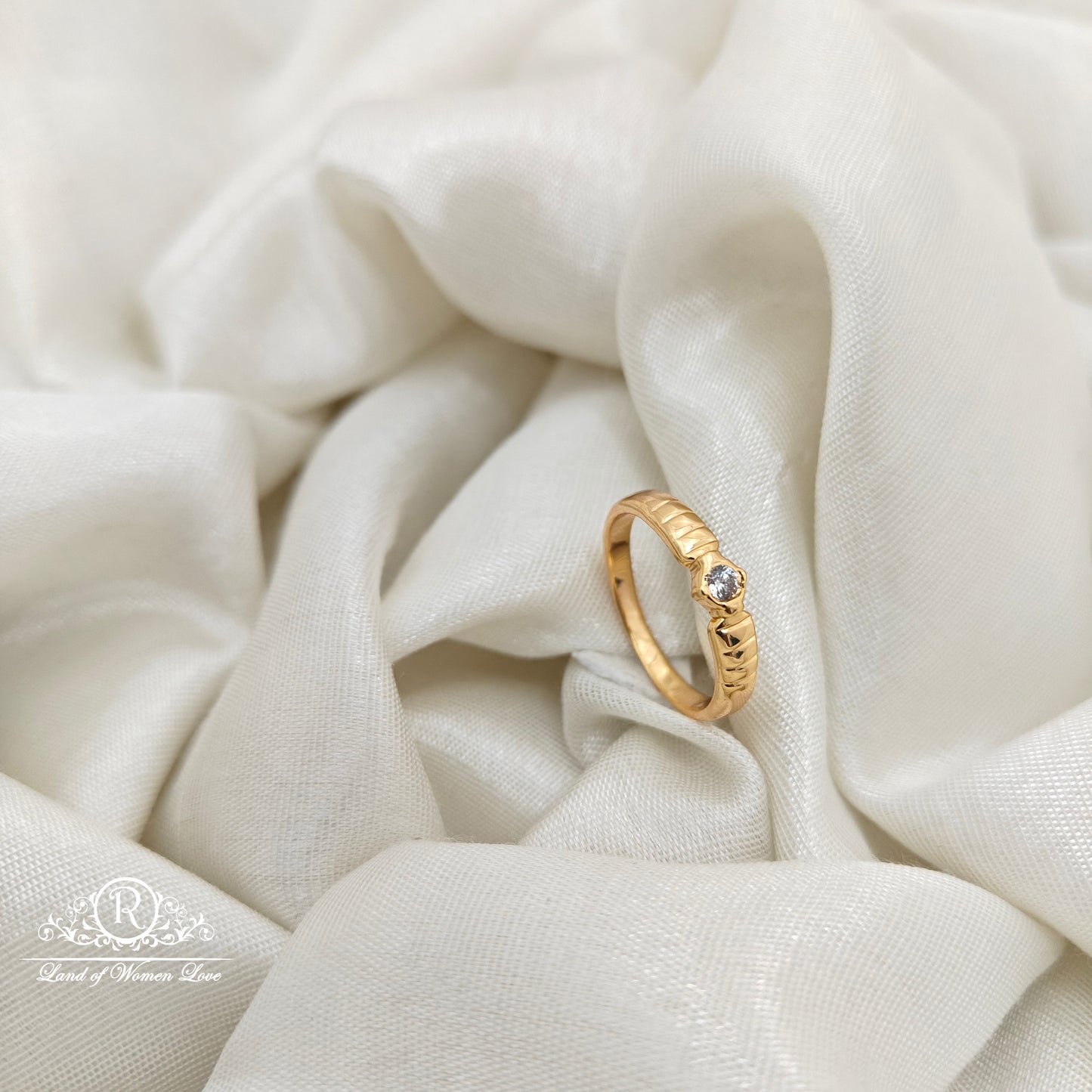 92.5 Silver finger ring -RCM1625