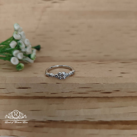 92.5 SILVER FANCY  FINGER RING -RCG332