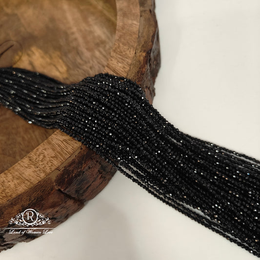 BLACK SPINALS BEADS-RCMR36