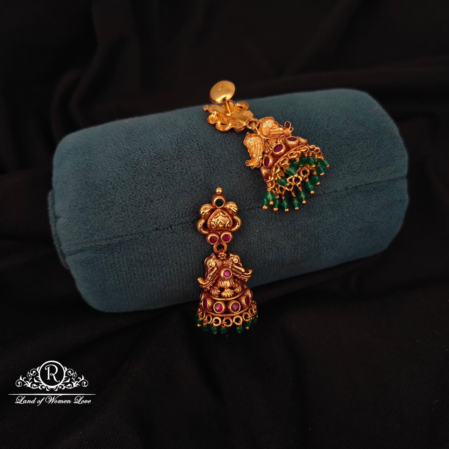 92.5 SILVER  PEACOCK JUMKAS-RCJR1069