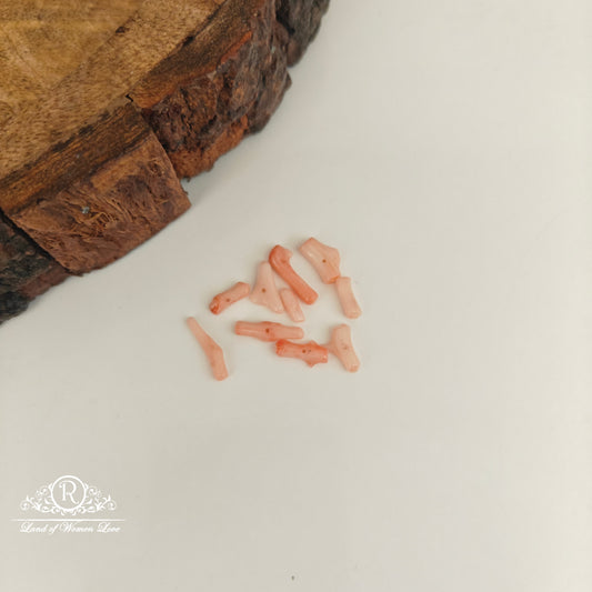 TUBE SHAPE CORAL BEADS-RCJM271