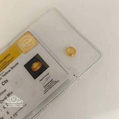 Synthetic yellow stone-RCJM345