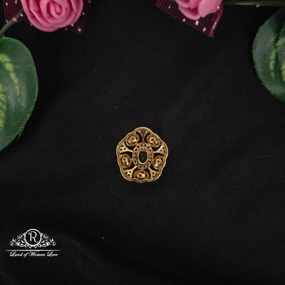 92.5-SILVER MOISSANITE SIDE LOCKET-RCMJ179