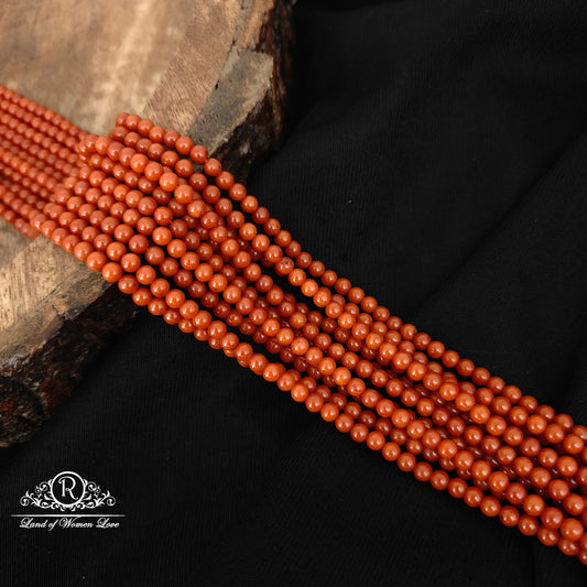 Coral Beads 4mm size-RCJM294