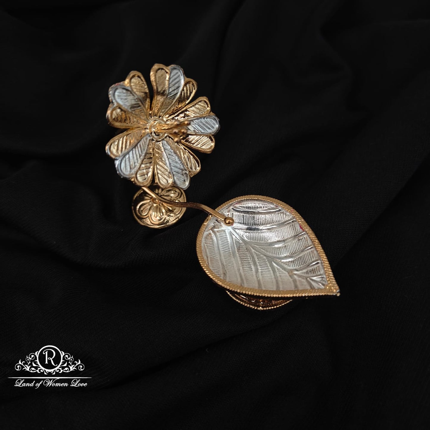 SILVER FLOWER DEEPAM-RCRS112