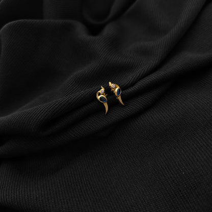 92.5 silver parrot  design earrings -RCKJ04