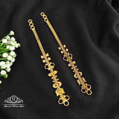 92.5 Silver Nakshi  Earchain-RCR156