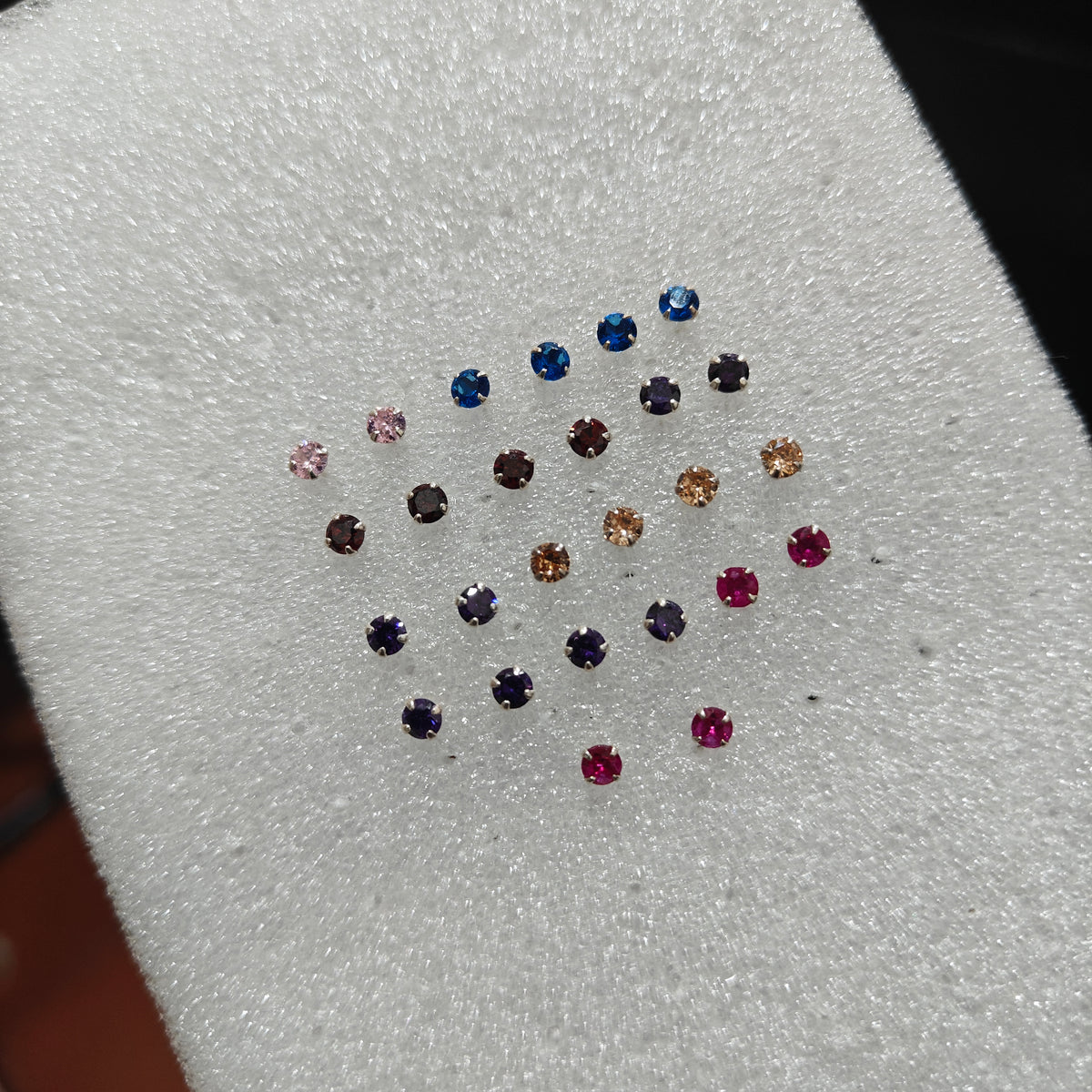 92.5 silver simple and Cute earrings - RCHS48