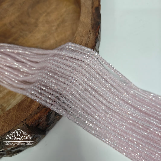 Baby pink cz beads-RCMR31-3
