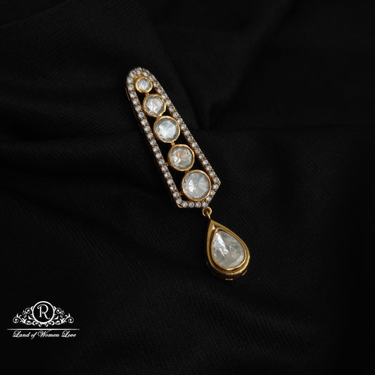 92.5 silver simple and cute mossinate side locket  -RCAA02