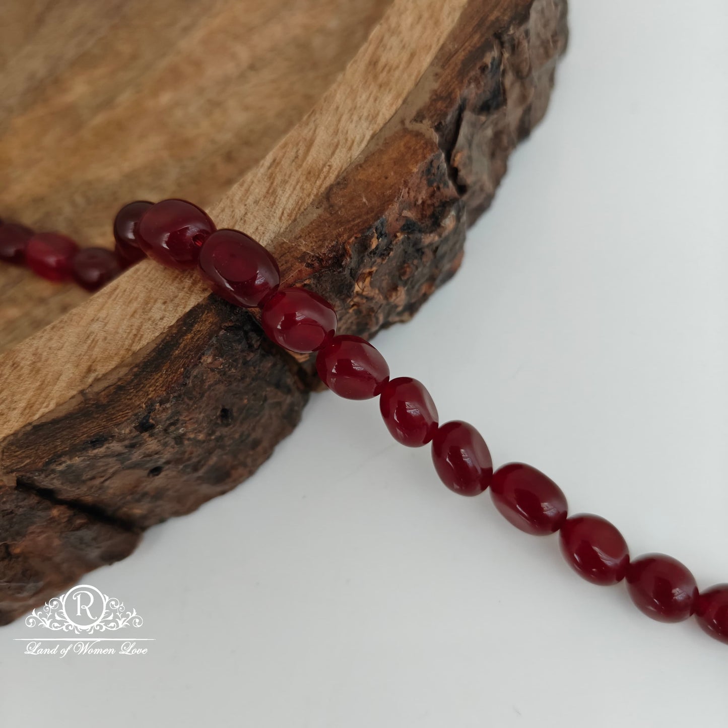 RUBY BEADS-RCJM160