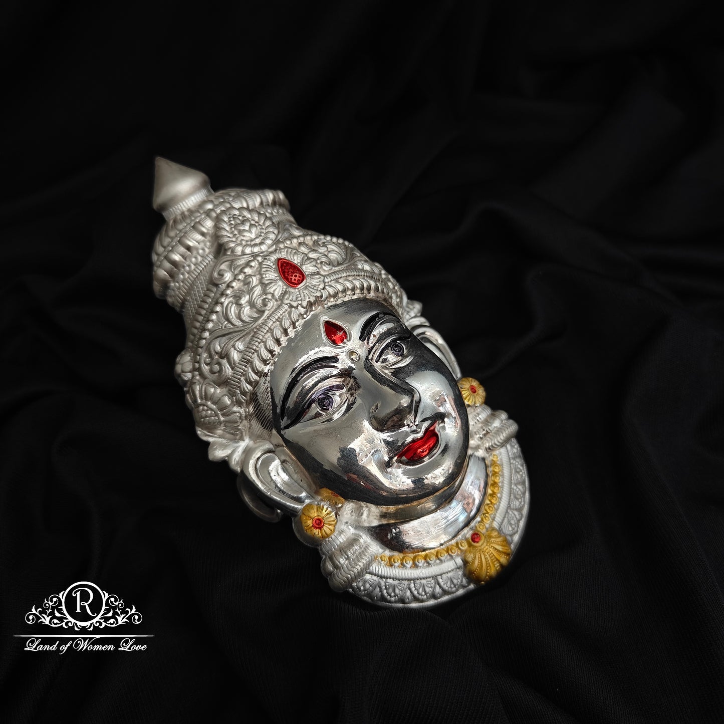 SILVER LAKSHMI DEVI FACE-RCRS007