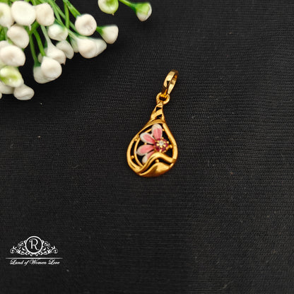 92.5 Silver Flower Locket-RCR086