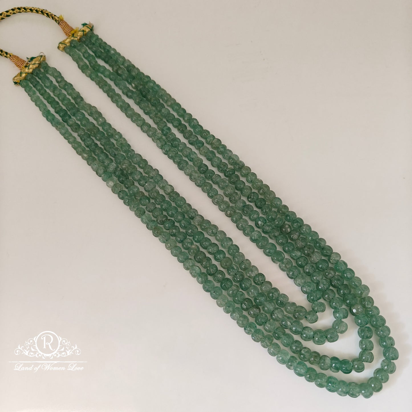 Pumpkin beads mala-RCMR56