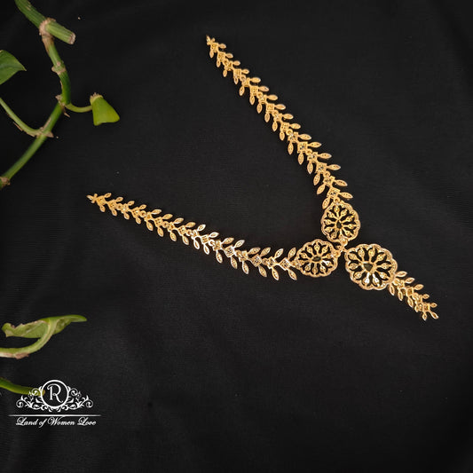 Diamond finishing Silver Necklace -RCDS031