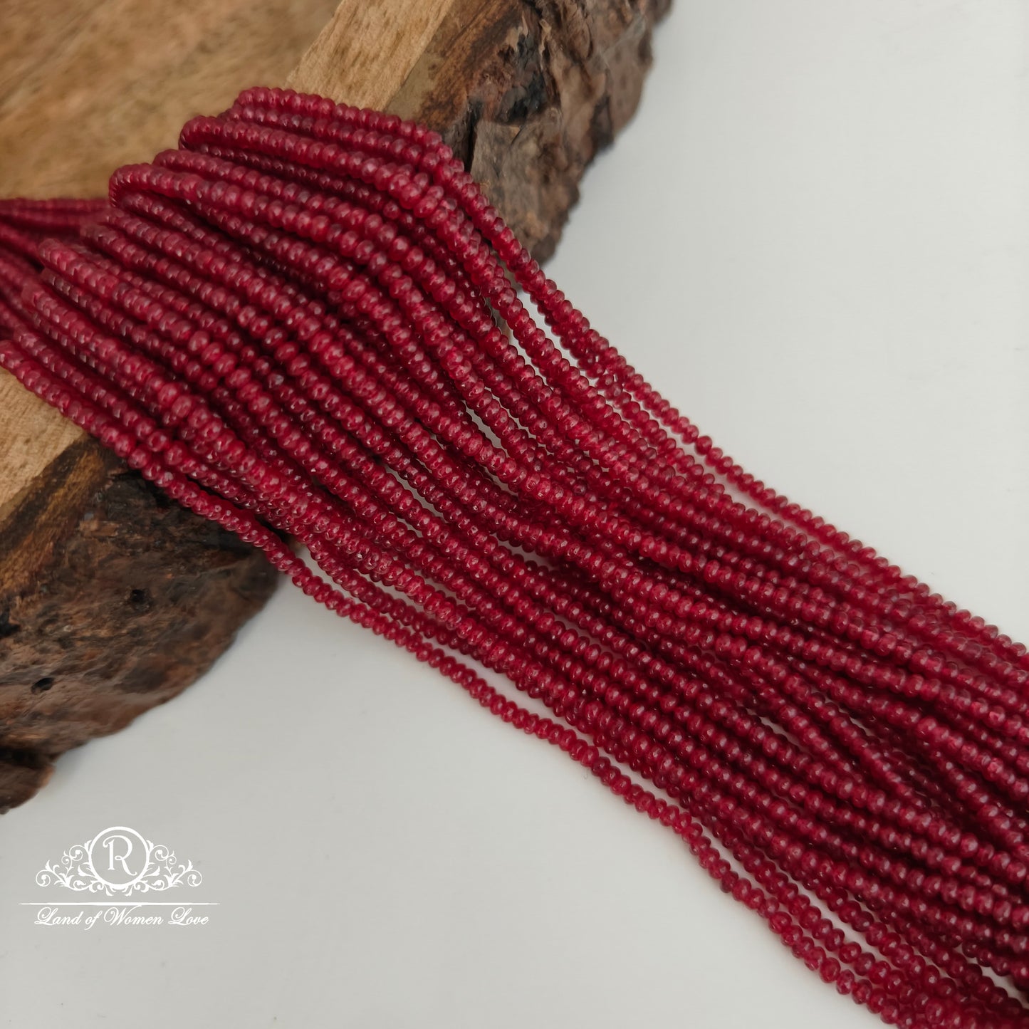 RUBY BEADS-RCJM142