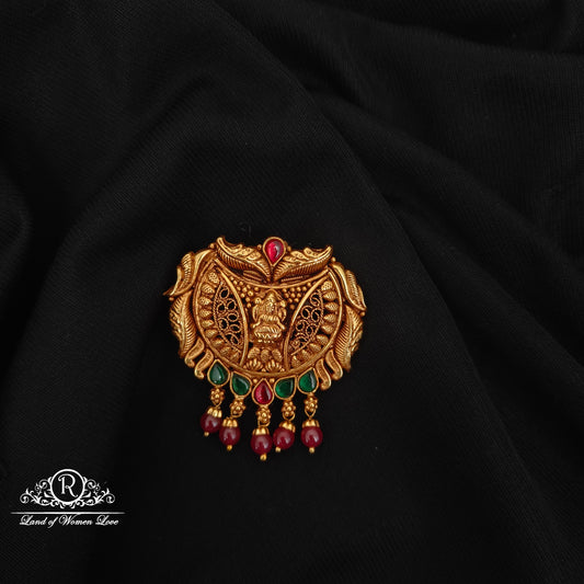 92.5 SILVER LAKSHMI DEVI PENDANT-RCZP079