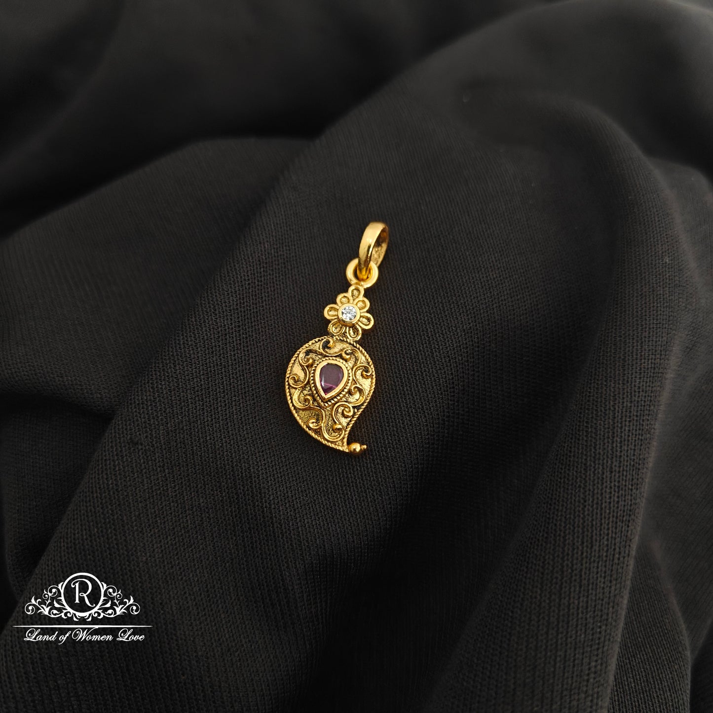 92.5 Silver with gold polish locket-RCR230