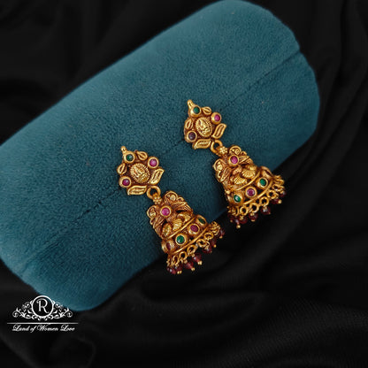 92.5 SILVER LAKSHMI DEVI  JUMKAS-RCJR1060